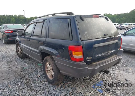 2004 Jeep Grand Cherokee Laredo из США, поврежденный, VIN 1J4GW48N44C398560
